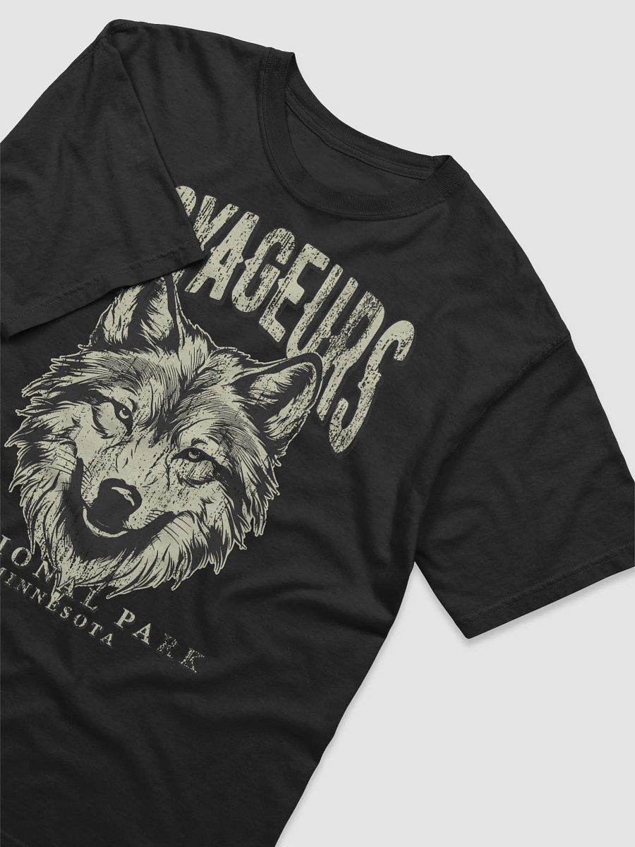Voyageurs National Park, Minnesota Tee | Vintage-Style Grunge Western Shirt with a Wolf's Head product image (3)