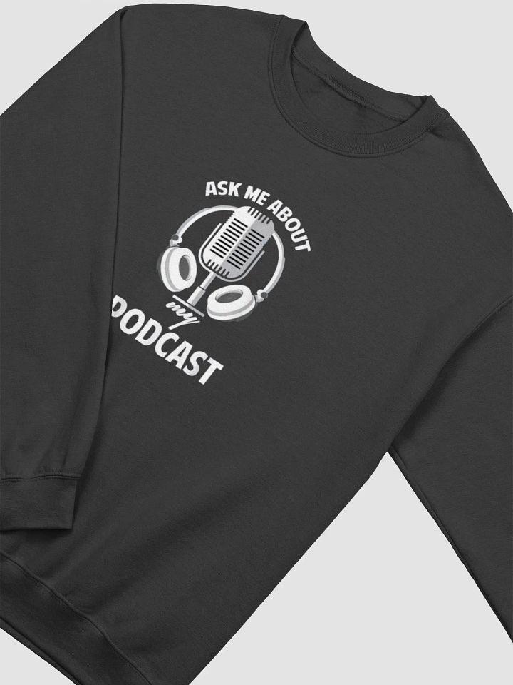 Vintage Microphone Podcast Sweatshirt product image (16)