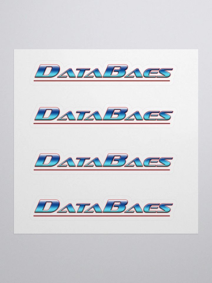 DataBaes Logo Sticker product image (1)