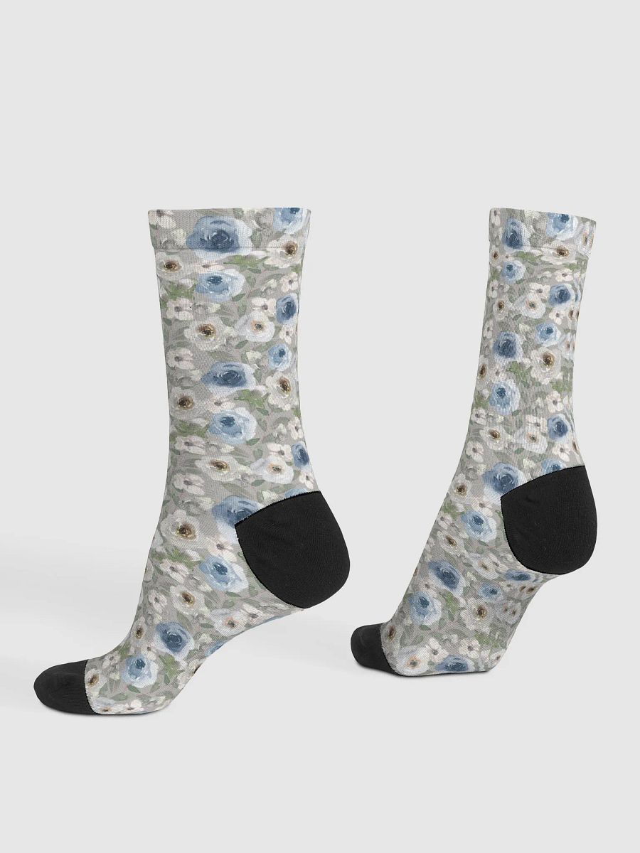 Grey Roses Socks product image (4)