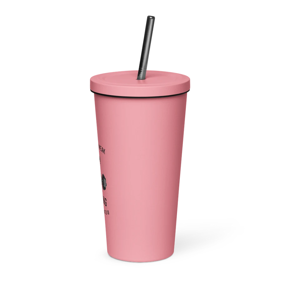 I Am Strong 20 oz. Isolated Cup: Pink product image (3)