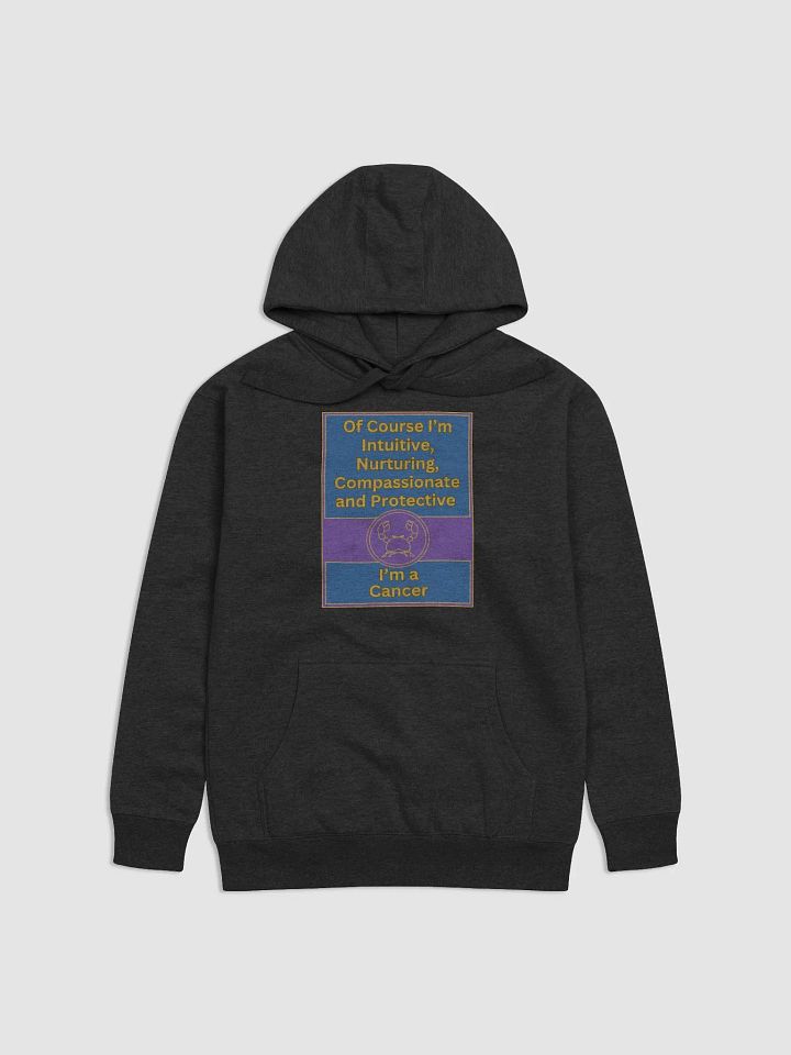 Of Course I’m Cancer Zodiac Sign Hoodie, Zodiac Sign Vibes Hoodie, Cancer Hoodie, Astrological Hoodie product image (1)