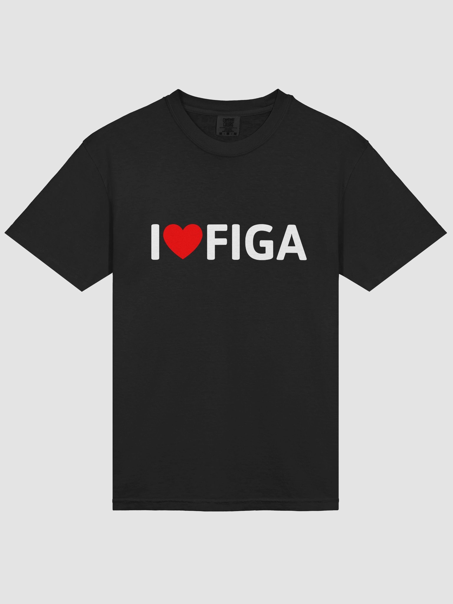 i ❤️ figa dark t-shirt product image (13)