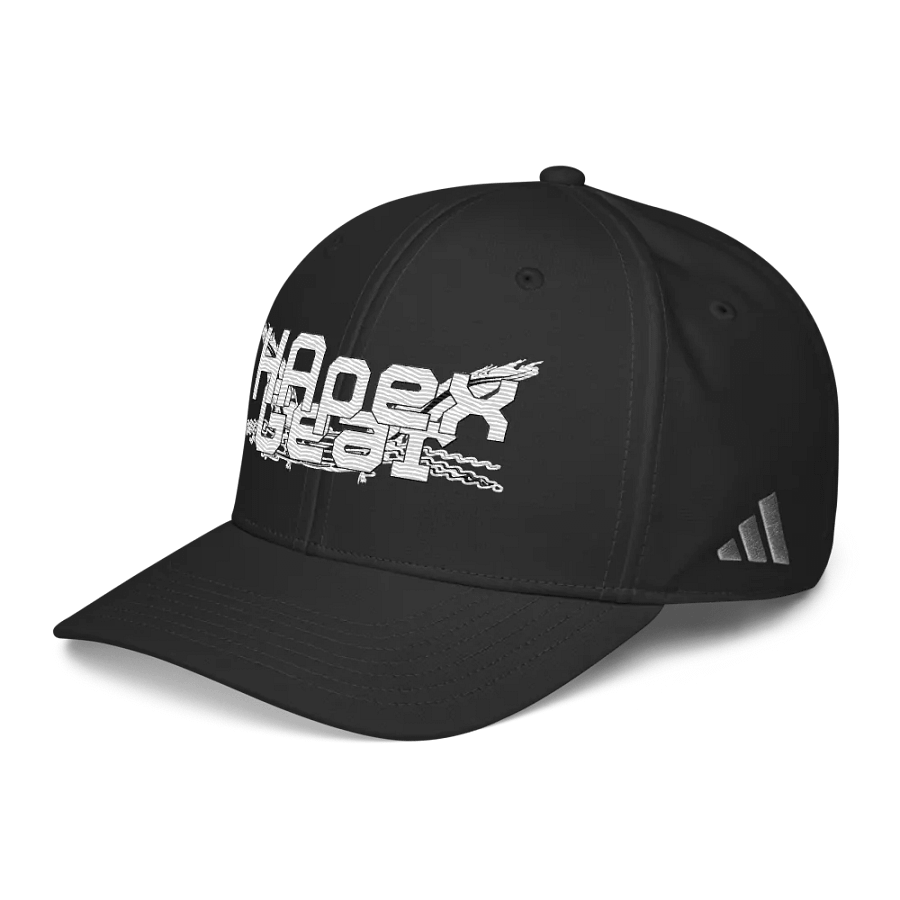 Performance Cap - Embroidered - White HApex Gear Black Logo product image (5)