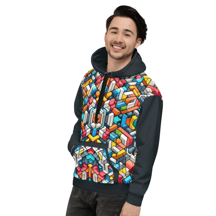 Brick Pattern Unisex Hoodie product image (2)