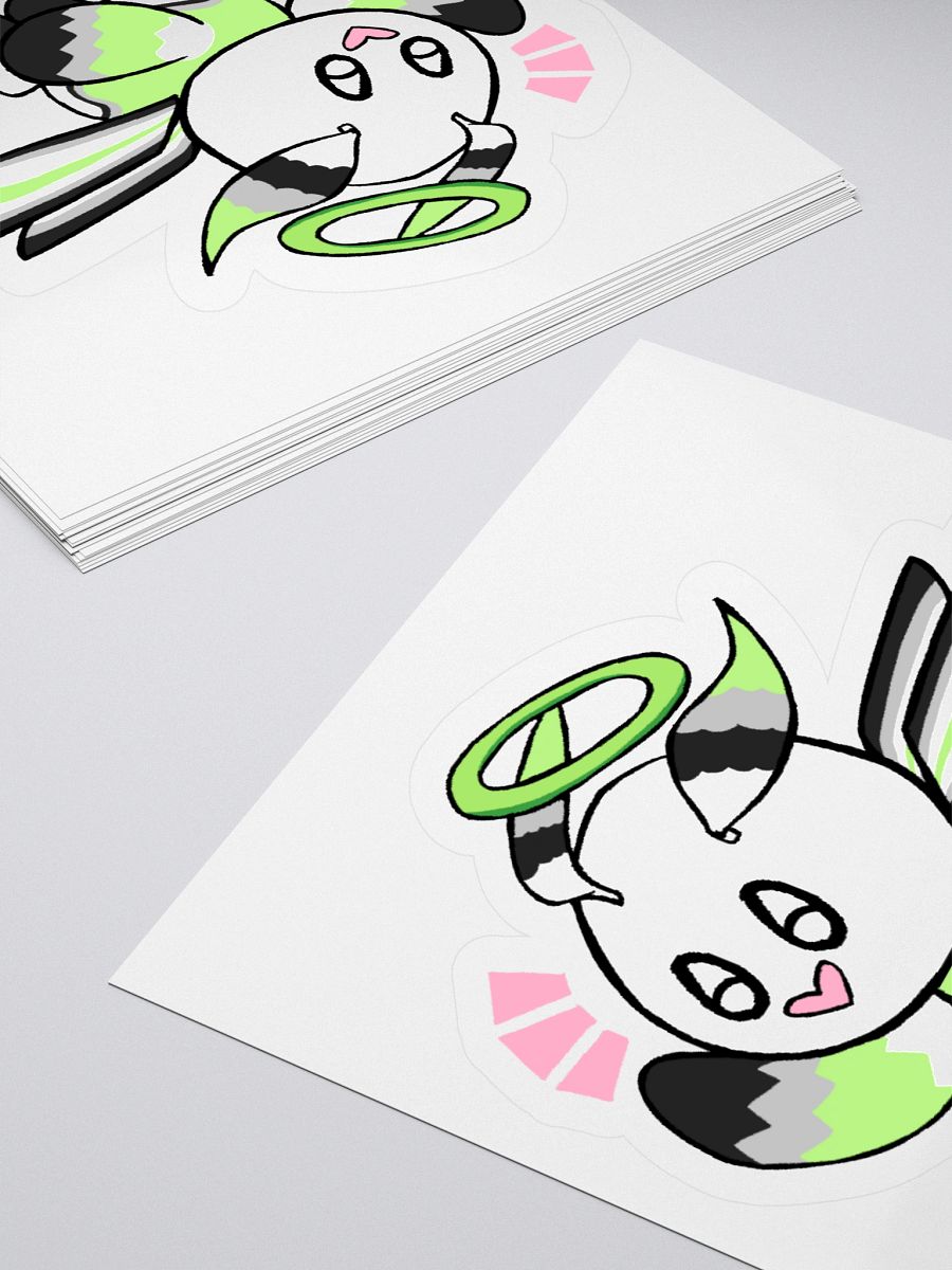 Agender Chao 3" Sticker product image (4)