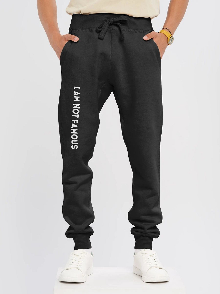 I AM NOT FAMOUS SWEATPANTS product image (9)