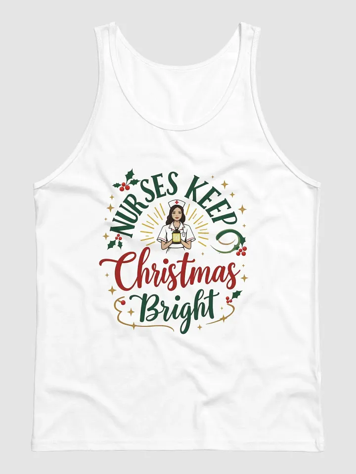 Nurses Keep Christmas Bright Tank product image (2)