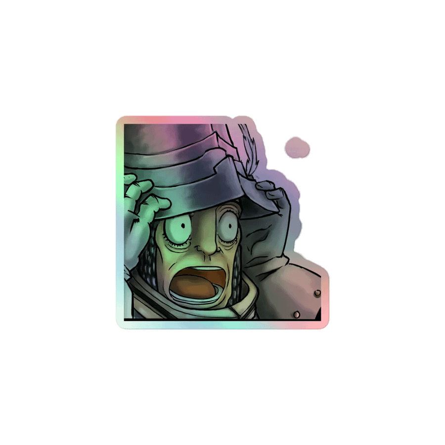 GASP! - Sticker Olografico product image (1)