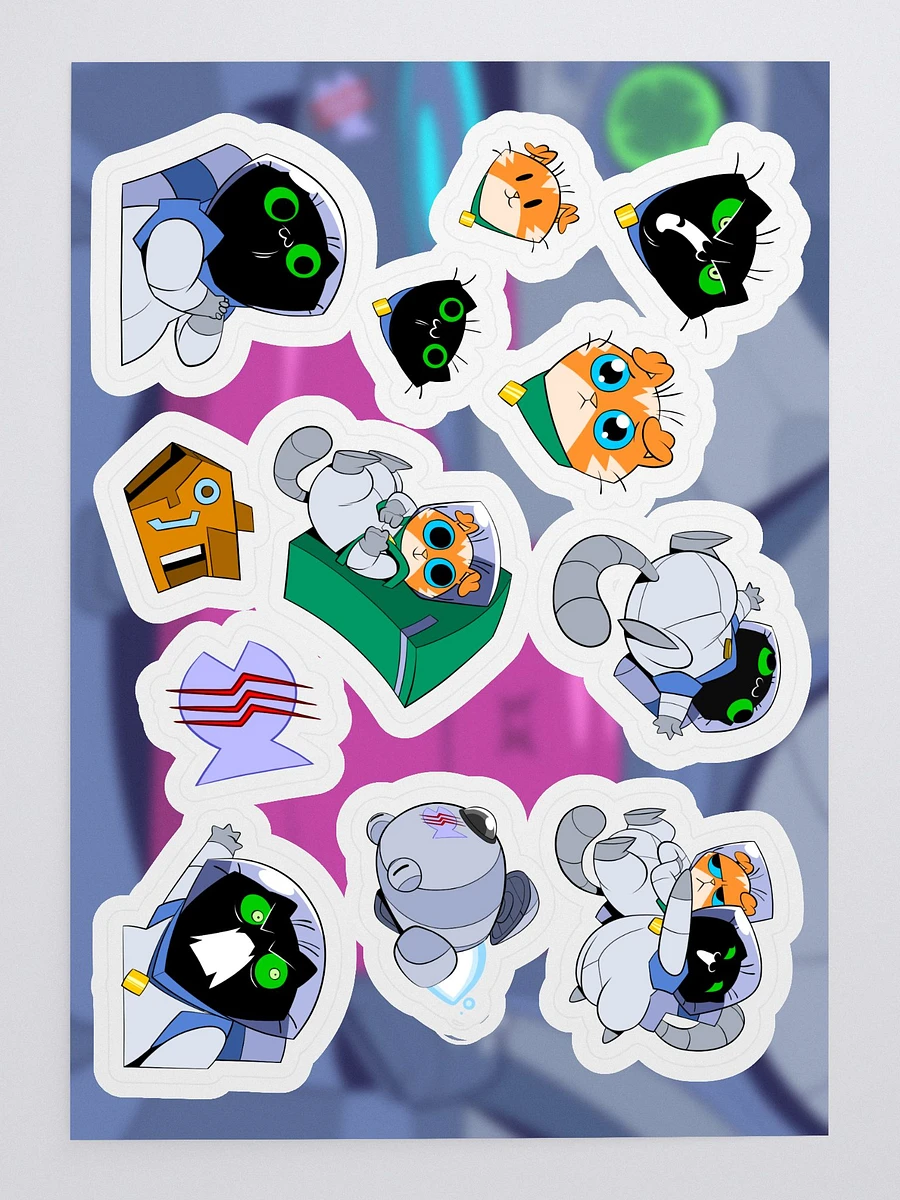 Monkey Wrench Ep 3 - Scratch & Scritch Sticker sheet product image (3)