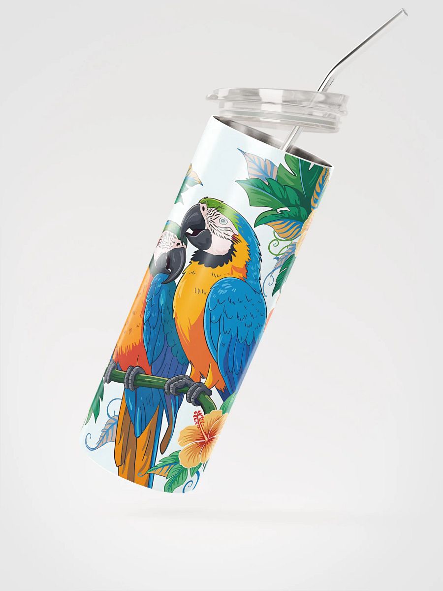 Tropical Macaw Paradise Stainless Steel Tumbler product image (3)