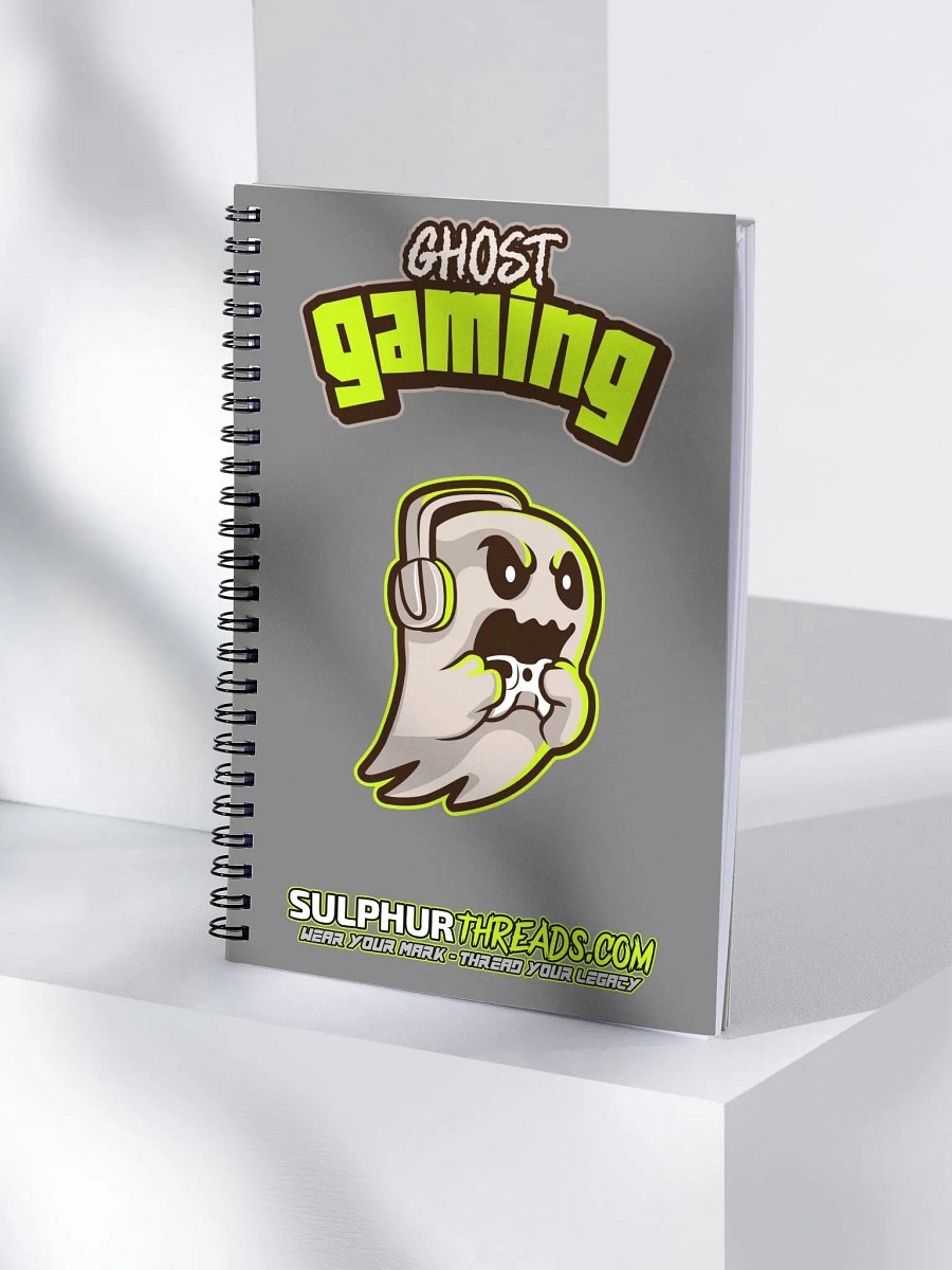 GHOST Gaming Spiral Notebook product image (4)