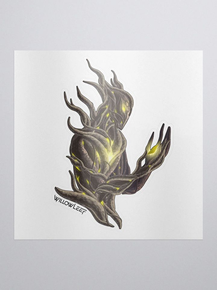 Yellow Leef Protector Sticker product image (2)
