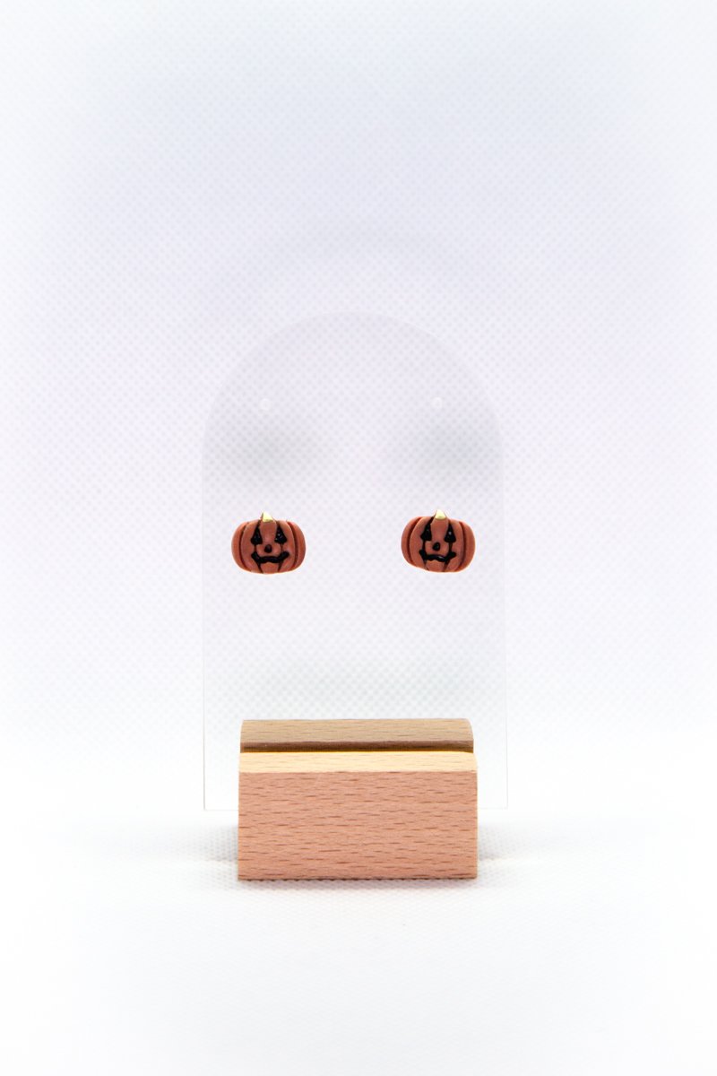 Jack'o'lantern Studs product image (2)