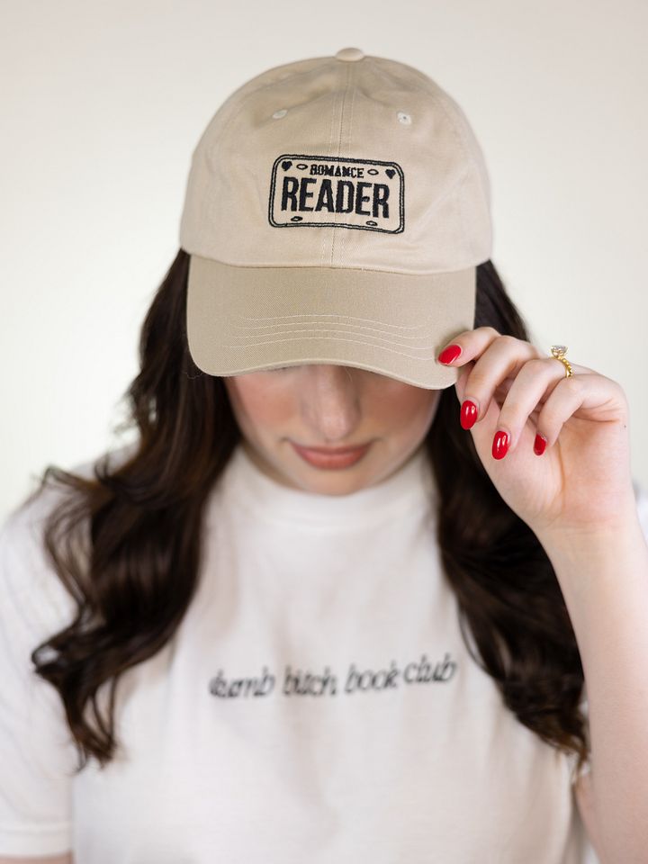 Romance Reader Vanity Plate Dad Hat product image (1)
