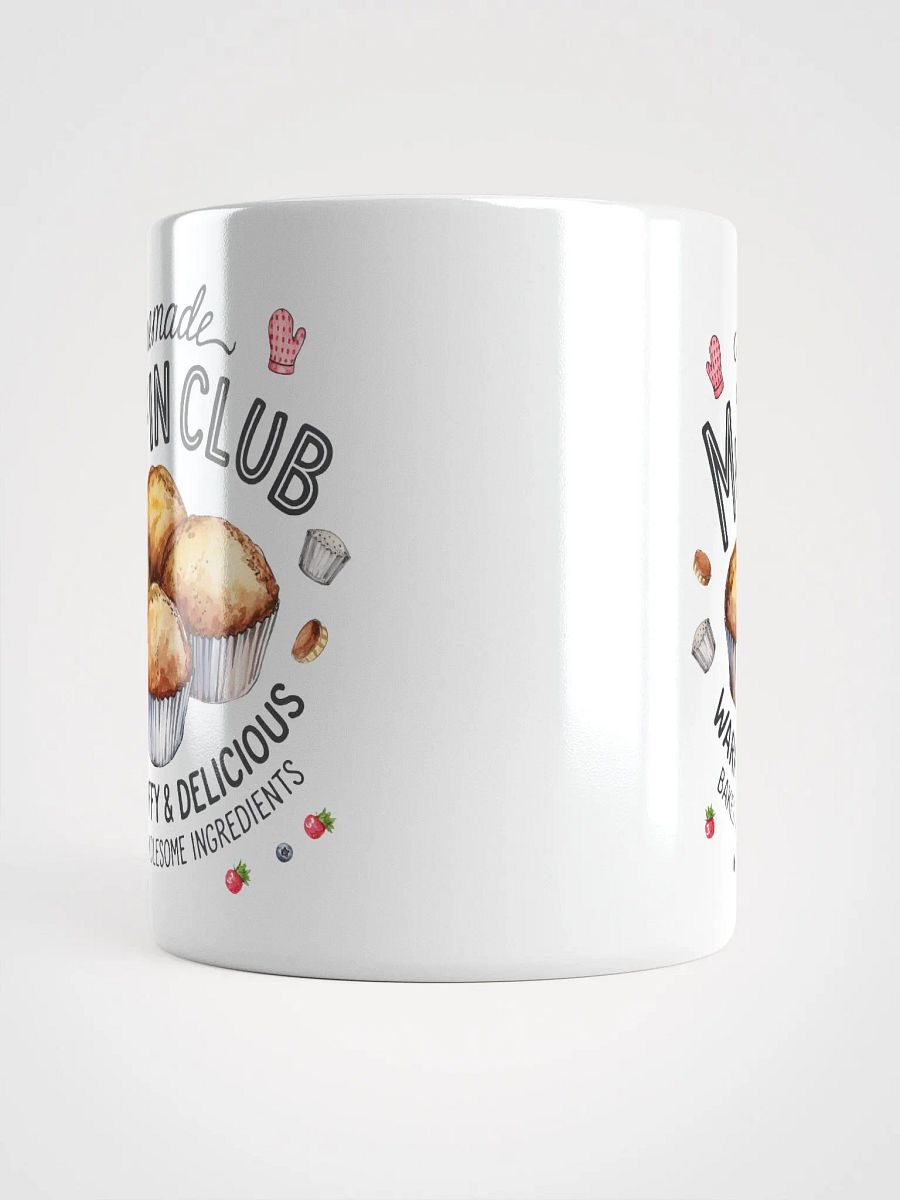 Homemade Muffin Club White Glossy Mug product image (14)