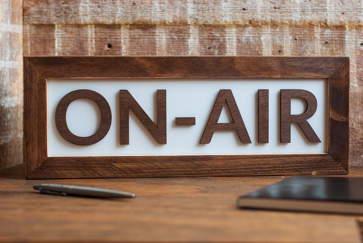 On Air LED Lightbox Sign for Podcasts, Streaming, Recording Studio or Home Decor product image (2)