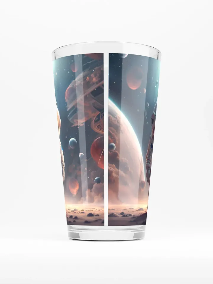 Child Astronaut Pint glass product image (2)