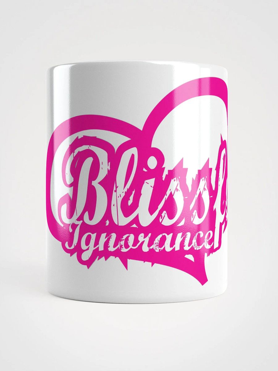 Blissful Ignorance - PINK | White Glossy Mug product image (1)