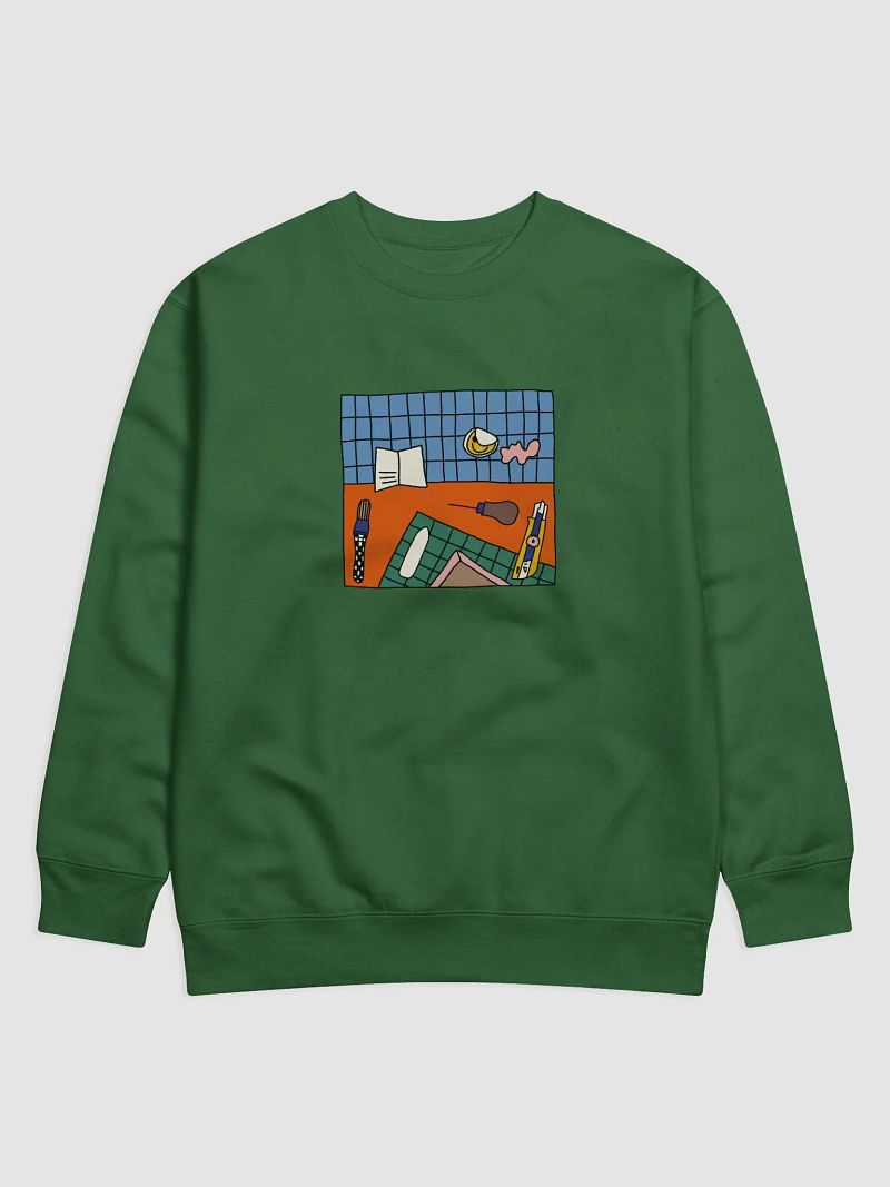 Bookbinding Desk Sweatshirt
