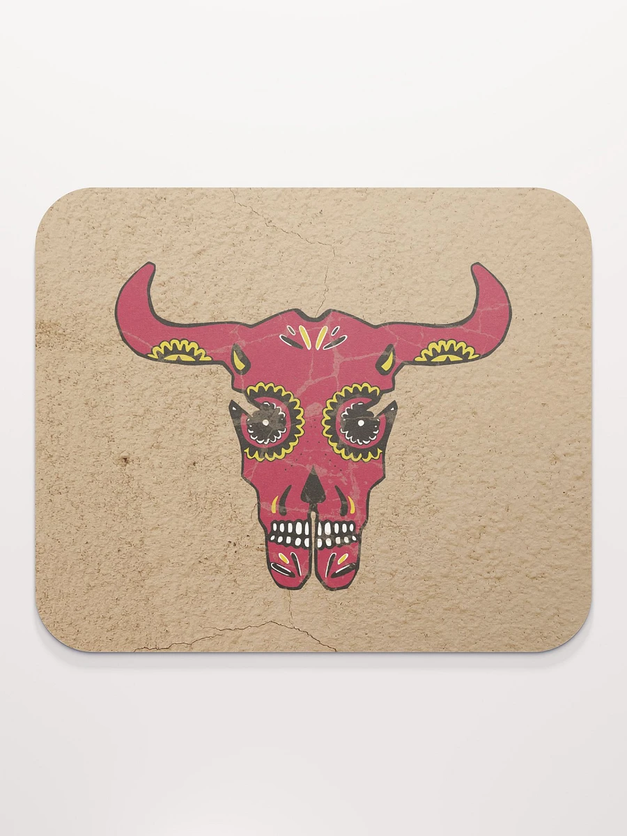 Sugar Cow Skull Mousepad product image (2)