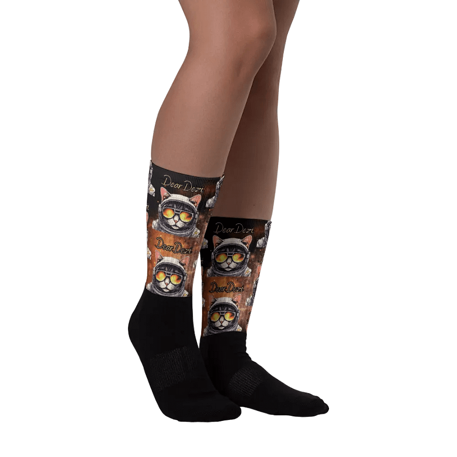Cosmocat Gamer Socks - in Meowrange product image (3)