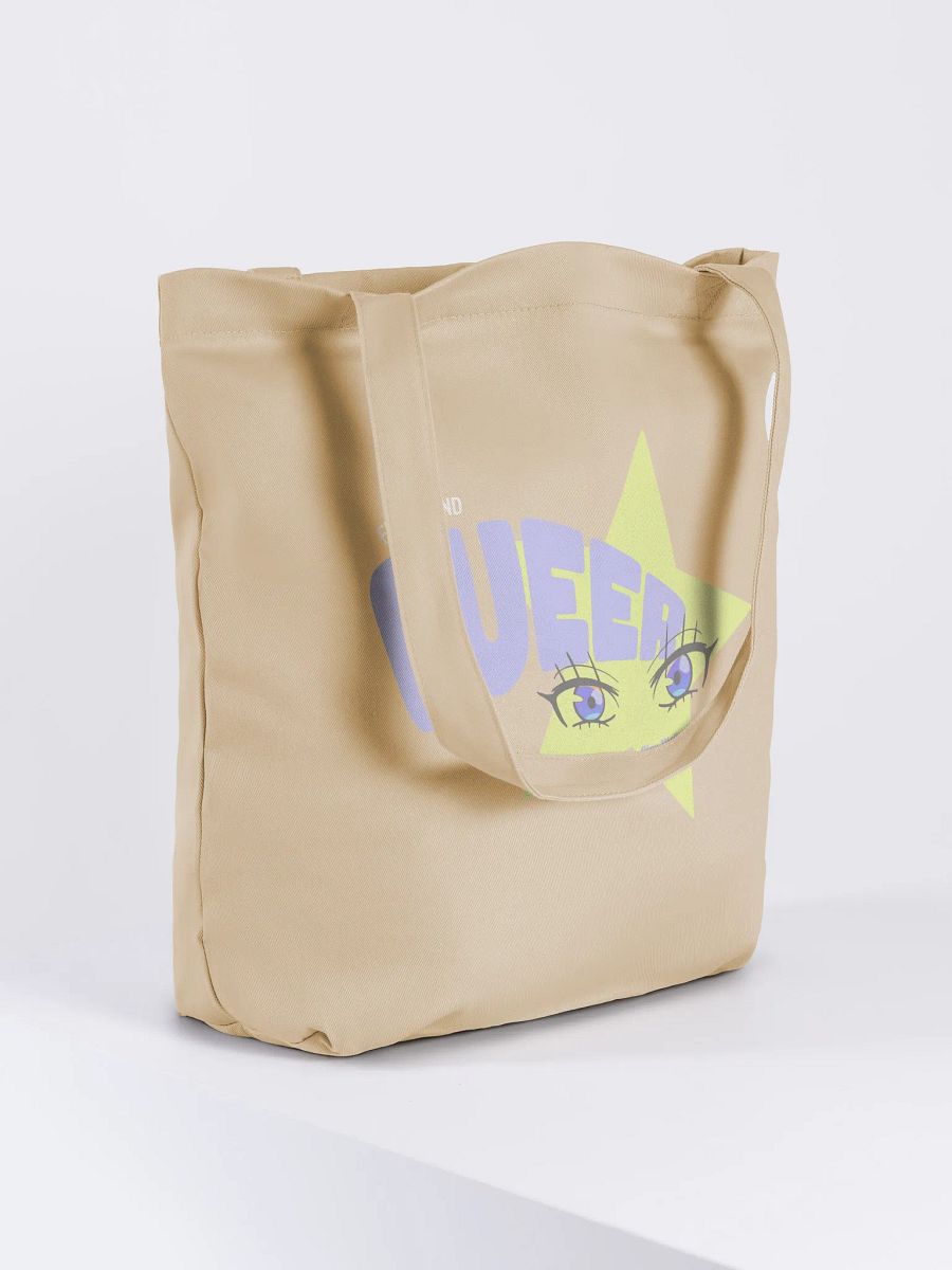 Queer Eyes Tote - Camel product image (4)