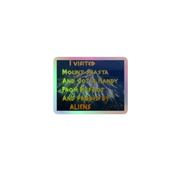 I Visted Sticker product image (1)
