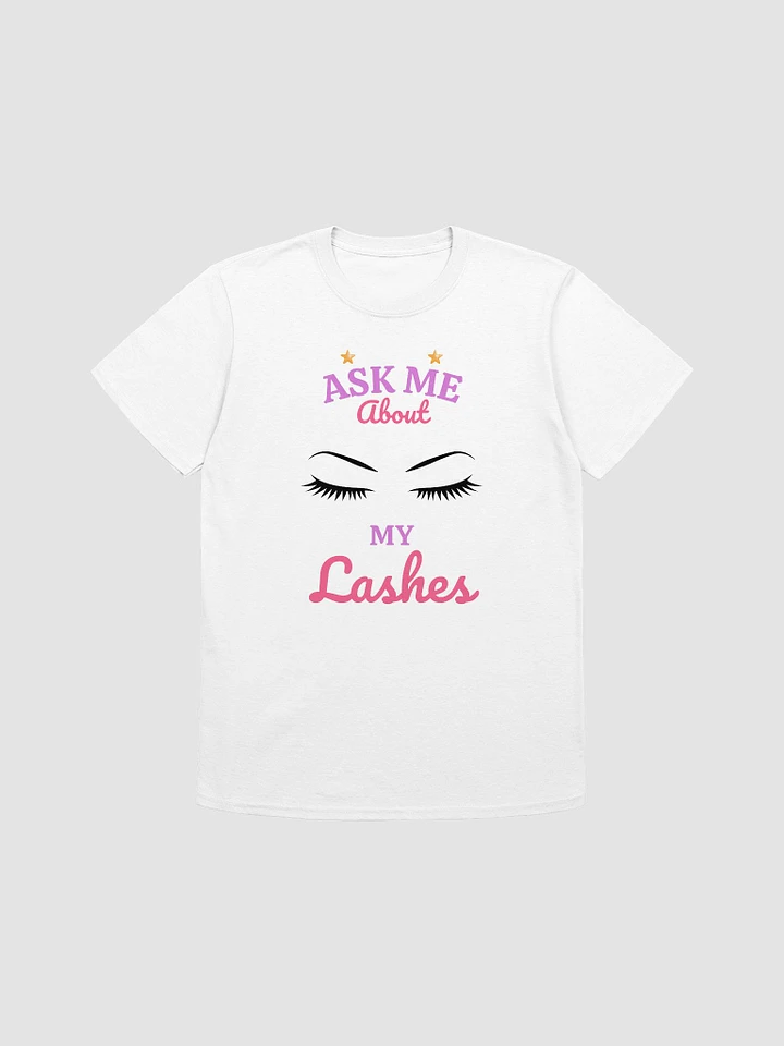 Ask Me About My Lashes Women's T-Shirt V6 product image (5)