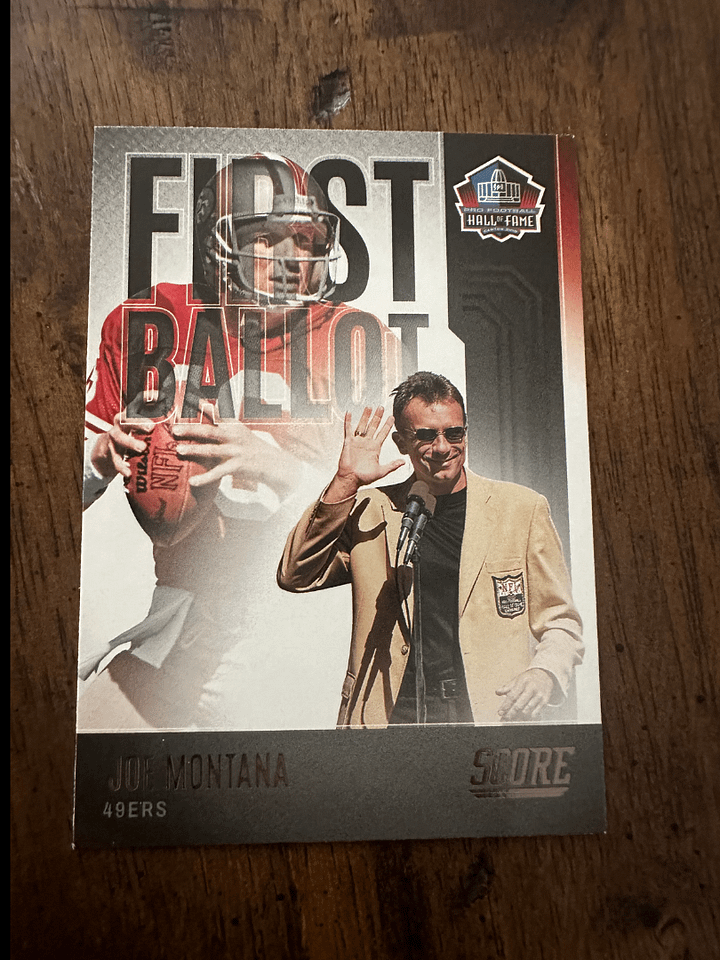 First Ballot HOF Joe Montana product image (1)