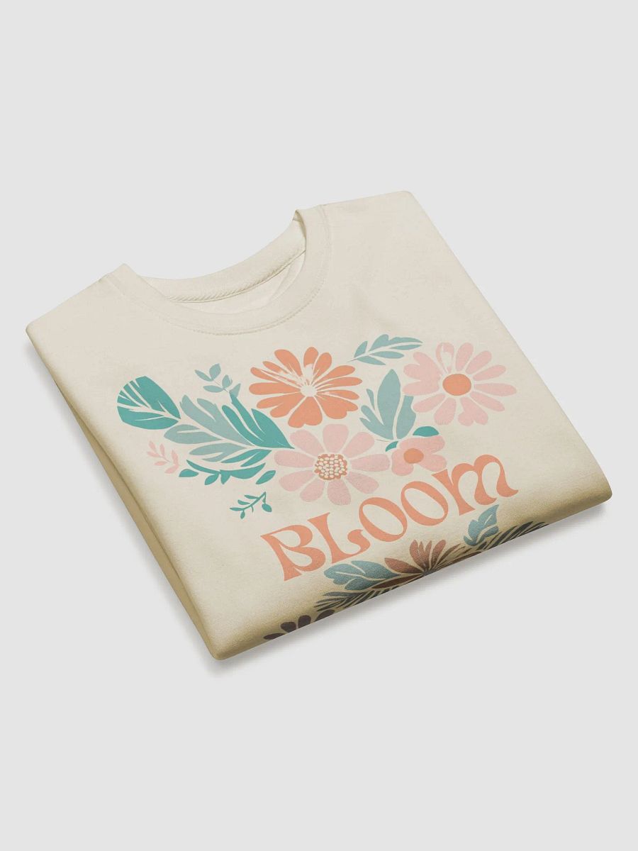Bloom Boho Flowers Pattern Aesthetic Sweatshirt product image (28)