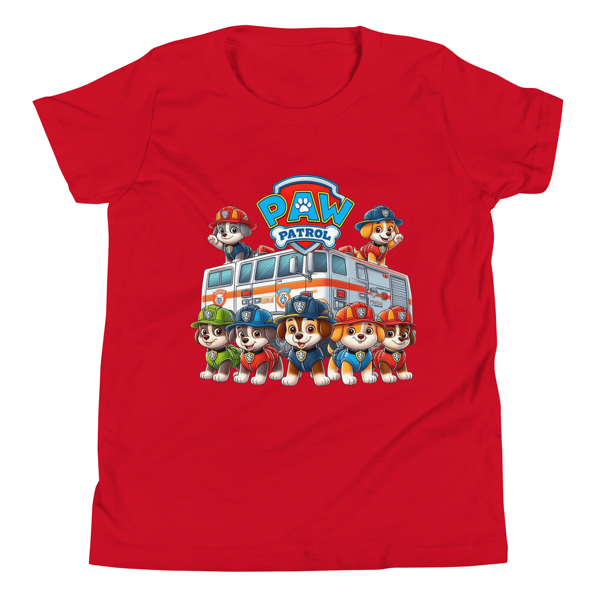Paw Patrol Puppies Youth Firefighter T-Shirt product image (1)
