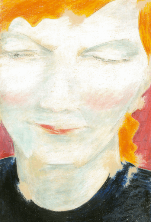 Eve Contemplating 1987 print product image (1)