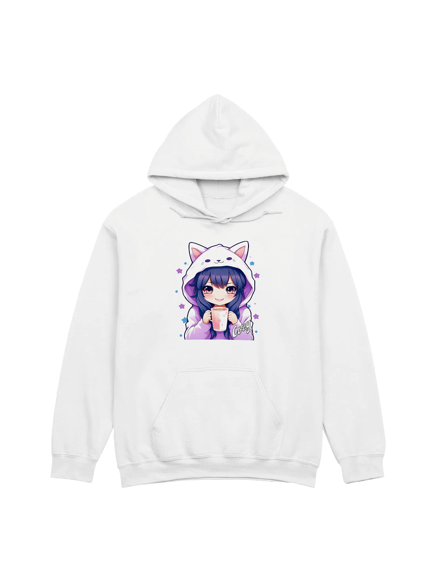 Cozy Kawaii Anime Girl - Gildan Classic Hoodie - Gildan 18500 product image (11)