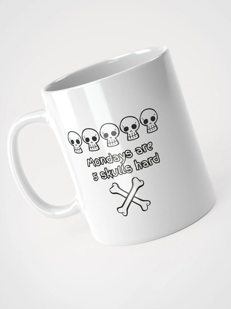 Mondays Are 5 Skulls Hard Mug product image (9)