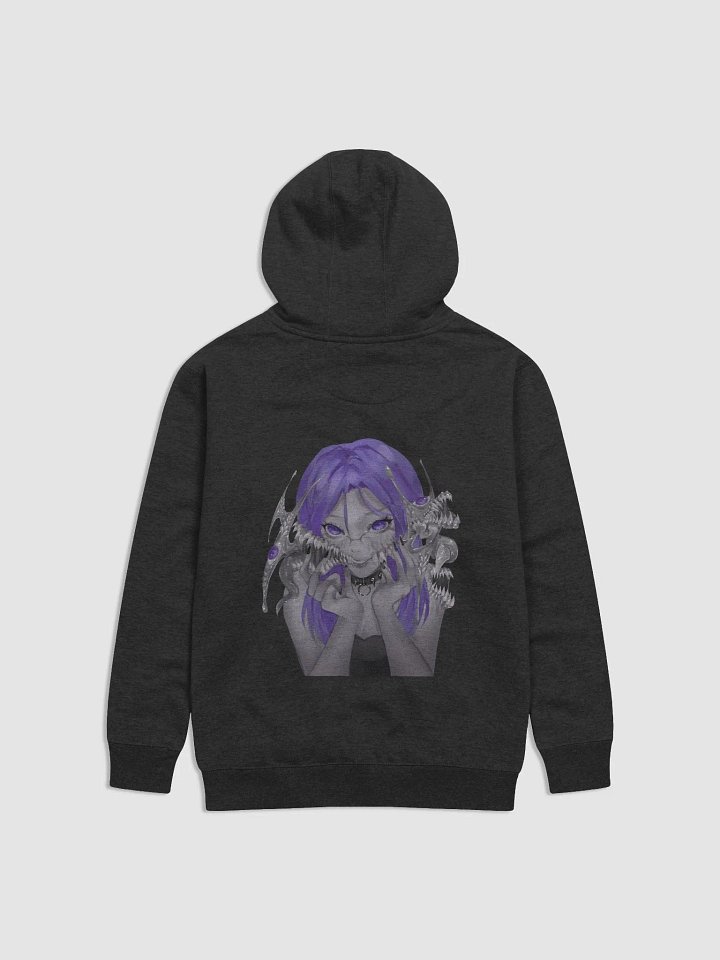 White Metal Logo with Cutie on back Hoodie product image (2)
