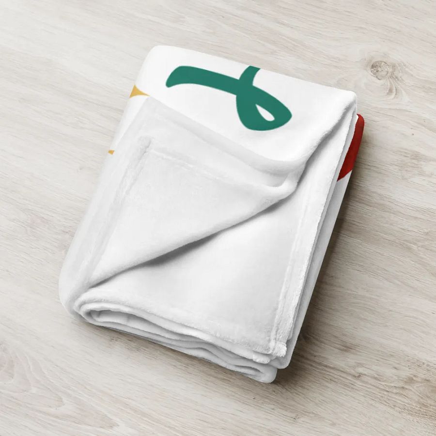 Cheerful Santa Throw Blanket product image (5)
