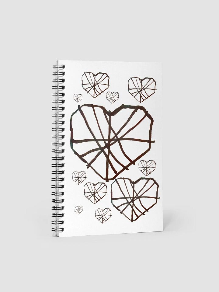 Zoë's Heart Notepad product image (1)