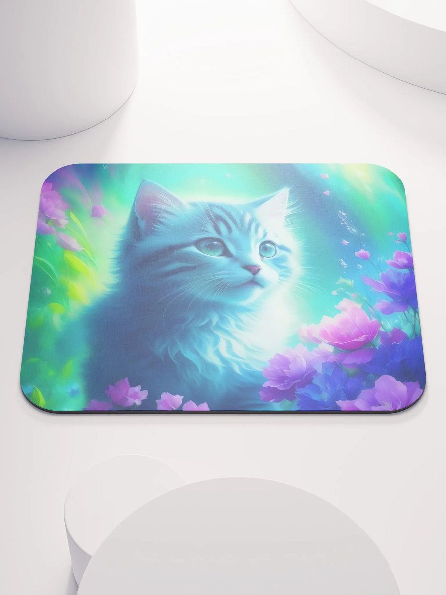 Enchanted Cat Garden Mouse Pad product image (2)