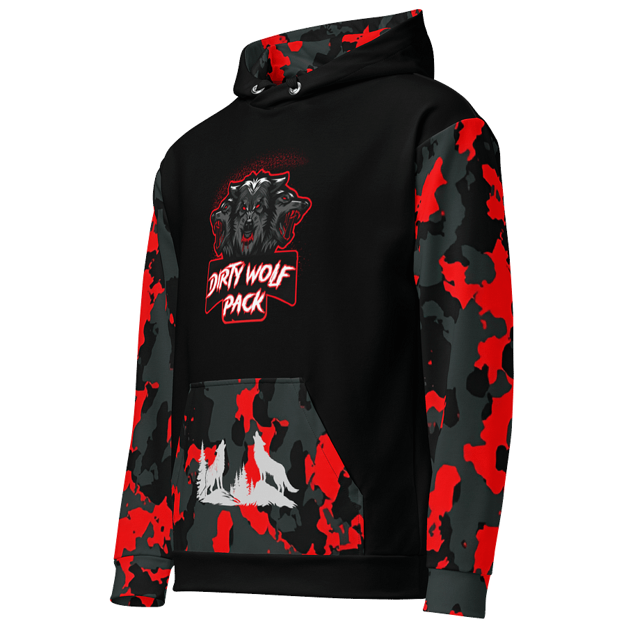 DWP camo hoodie product image (2)