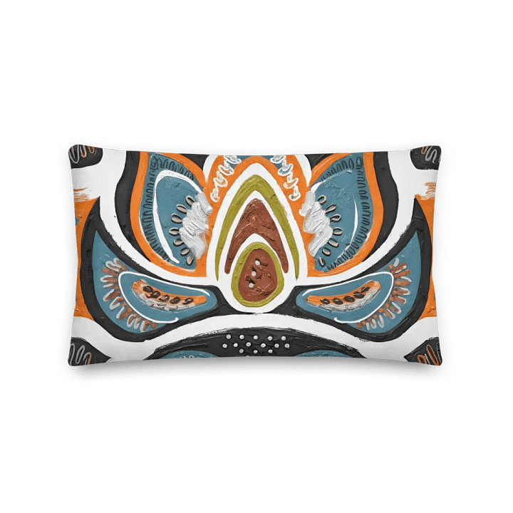 Mesmerizing Abstract Art Painted Premium Accent Pillow product image (1)