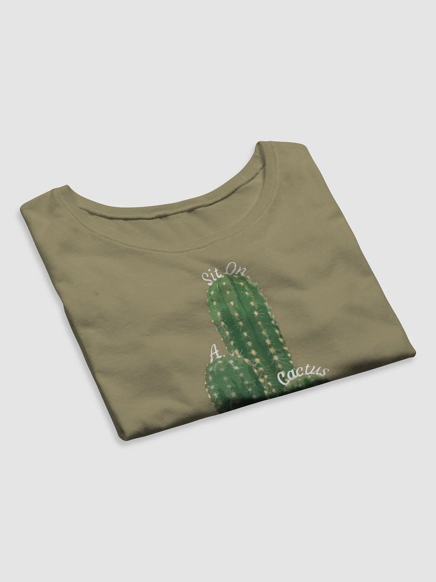 NightlyOwl women's Cactus Crop T-shirt product image (8)
