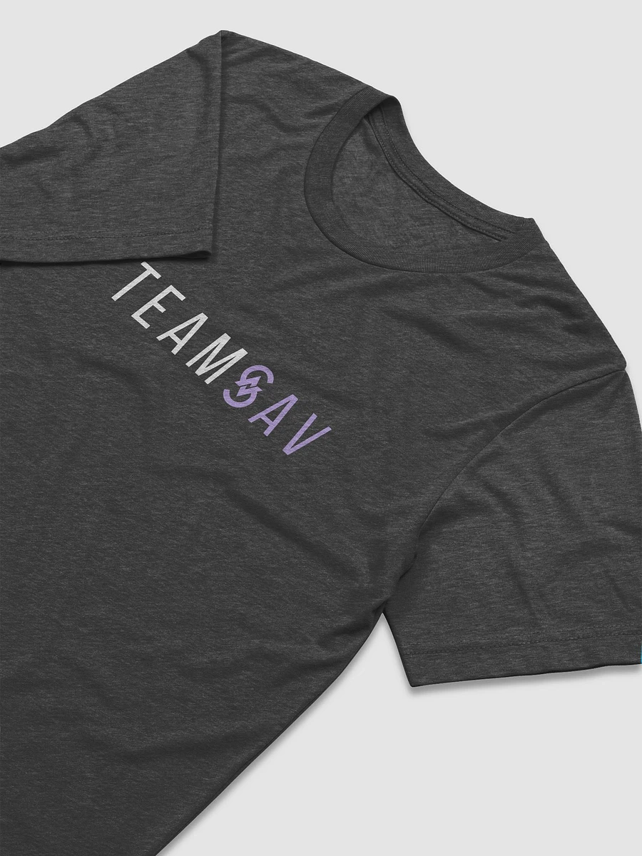 TeamSav Shirt (Unisex)- White + Purple Logo product image (10)