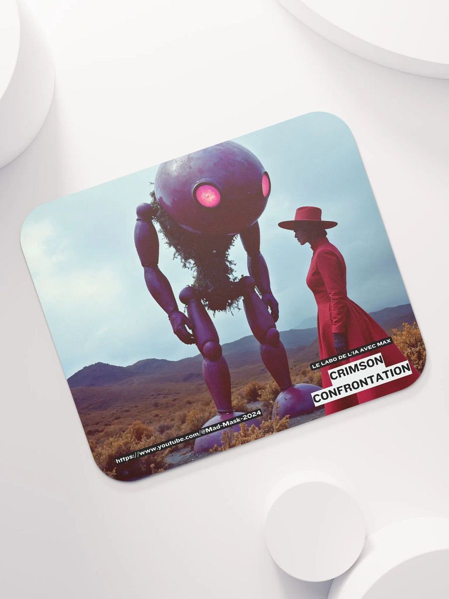 Classic Mouse Pad : Crimson Confrontation product image (7)