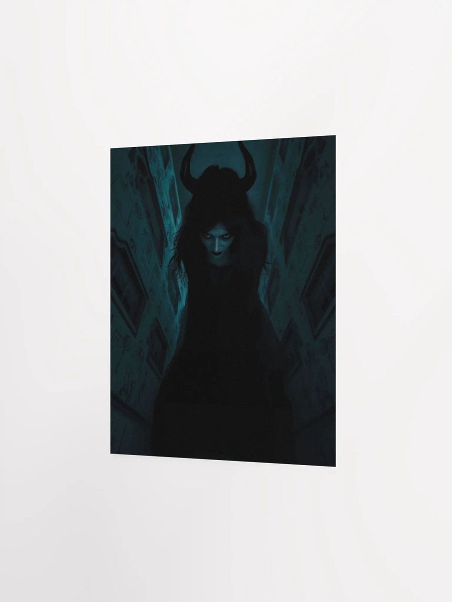 Shadowed Horns Matte Poster product image (1)