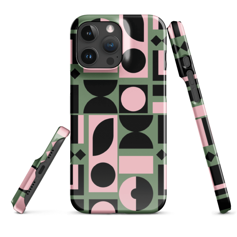 Geometric Harmony iPhone® Snap Case – Slim, Stylish & Protective product image (4)