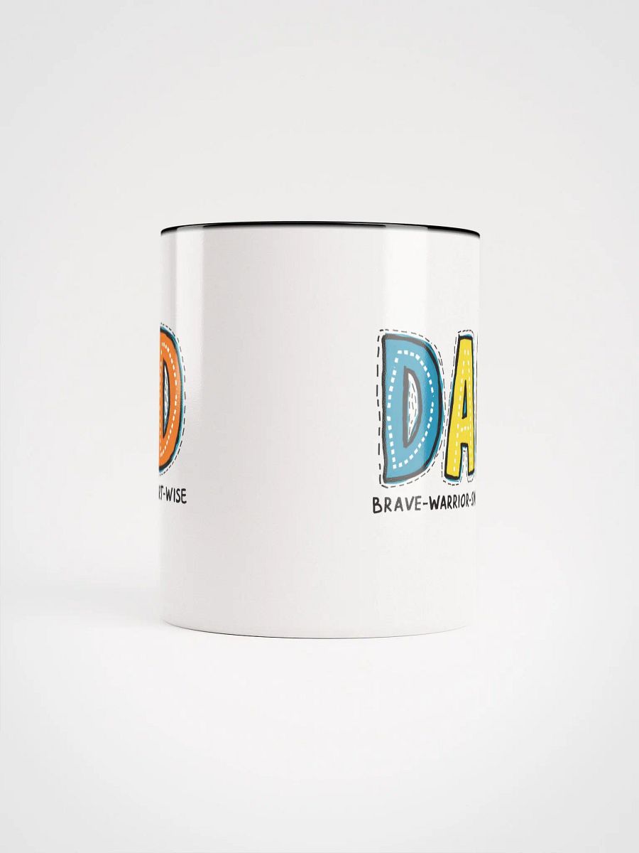DAD- Brave, Warrior, Smart, Wise Coffee Mug product image (5)