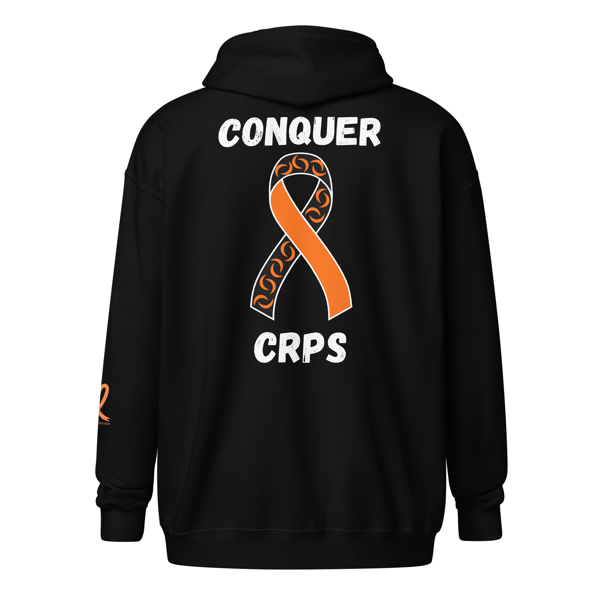 Conquer CRPS Awareness Ribbon Zip Up Hoodie product image (1)