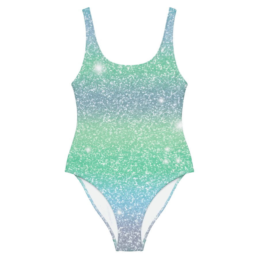 Glitter Unicorn Texture Design One Piece Swimsuit (8) product image (5)