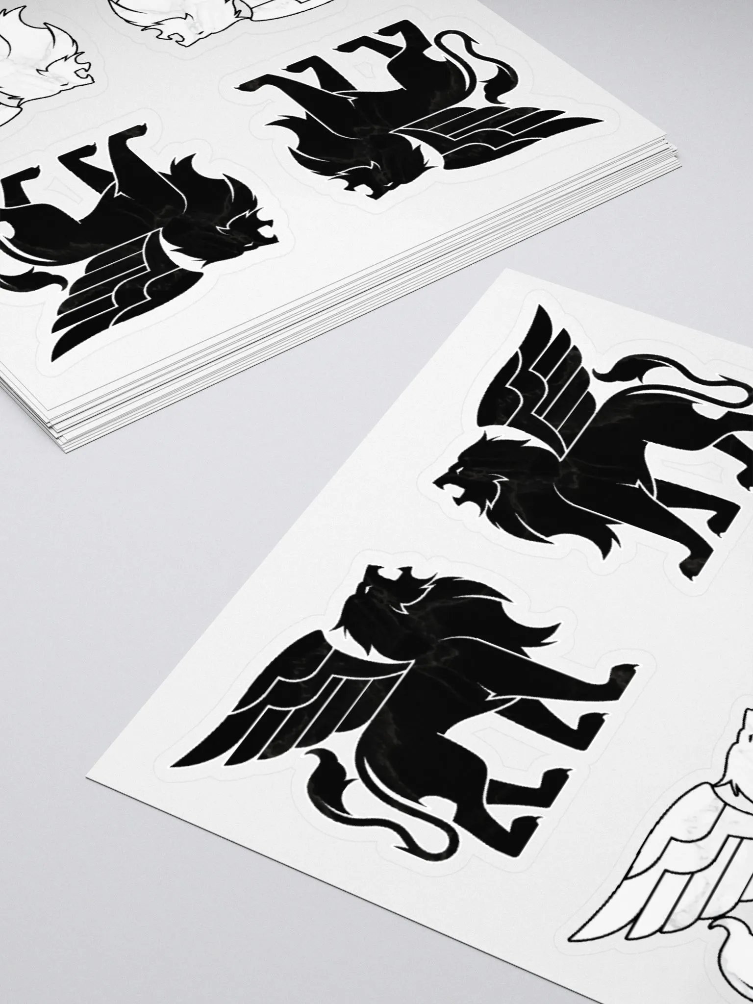 Verardi Famiglia Winged Lion ✦ Kiss Cut Stickers product image (11)